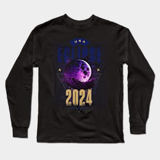 Eclipse 2024 Long Sleeve T-Shirt